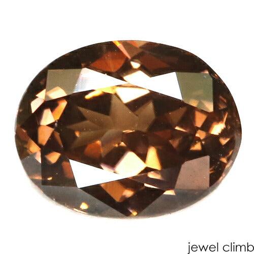 Unheated Cognac Gold Zircon Gemstone Loose 4.05CT