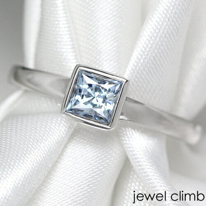 カラーチェンジジルコンＳＶプリンセスリング