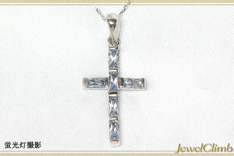 カラーチェンジジルコンＳＶクロスペンダント