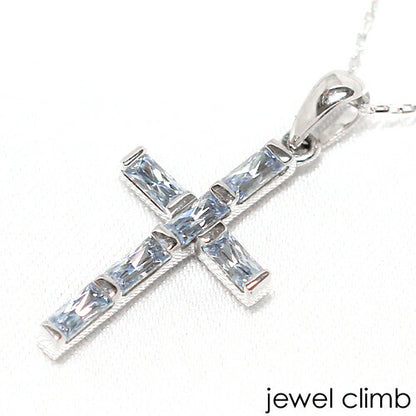 カラーチェンジジルコンＳＶクロスペンダント