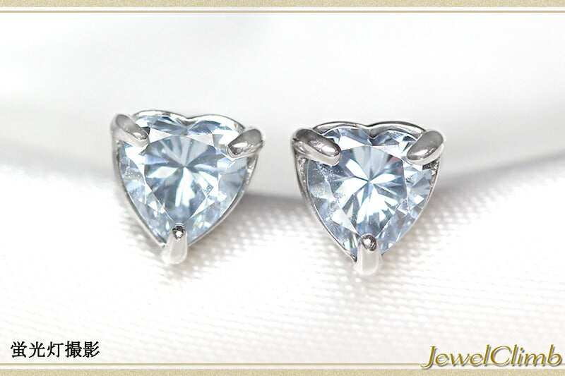 カラーチェンジジルコンＳＶハートピアス