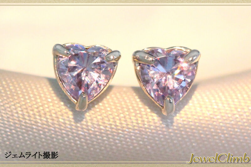 カラーチェンジジルコンＳＶハートピアス