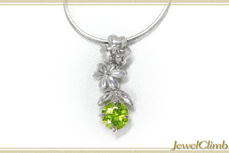 ペリドットＳＶフラワーペンダント