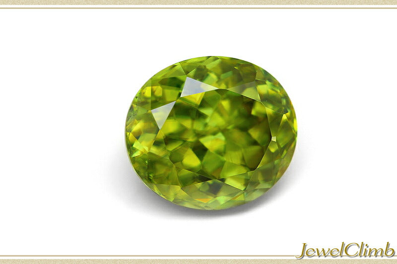 グリーンスフェーン 宝石 ルース ３．６３ＣＴ