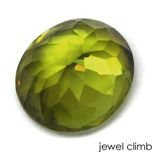 グリーンスフェーン 宝石 ルース ３．６３ＣＴ