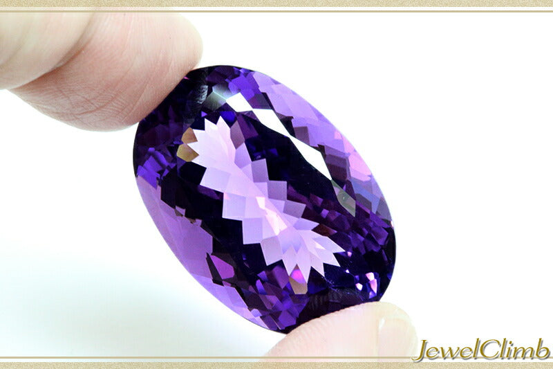 アメシスト（アメジスト） 宝石 ルース ４８．９５ＣＴ