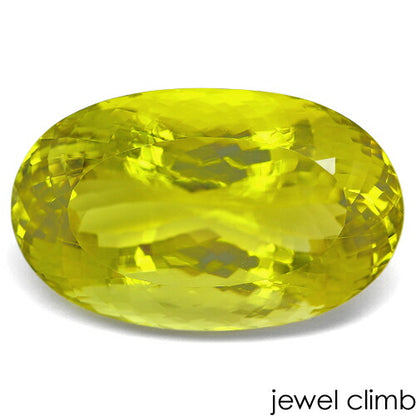 カナリーレモンシトリン 宝石 ルース ７５．５２ＣＴ