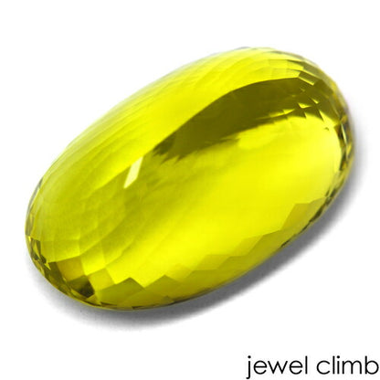 カナリーレモンシトリン 宝石 ルース ７５．５２ＣＴ