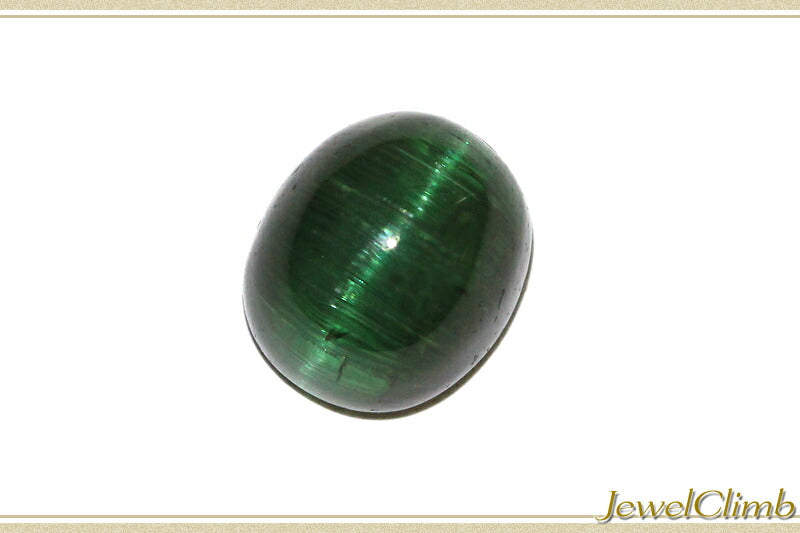 グリーントルマリン キャッツアイ 宝石 ルース ５．０８ＣＴ