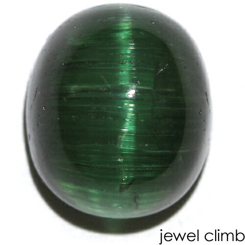 グリーントルマリン キャッツアイ 宝石 ルース ５．０８ＣＴ