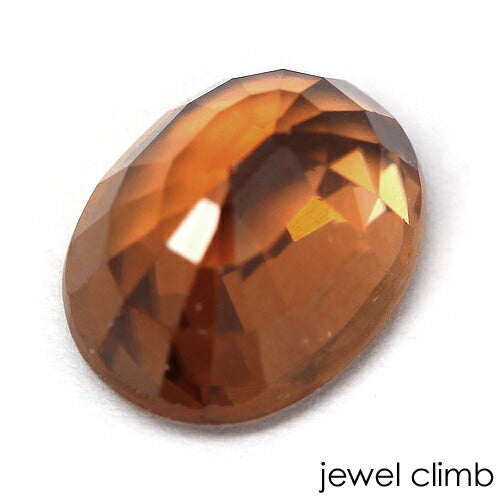 非加熱オレンジジルコン 宝石 ルース ２．８７ＣＴ