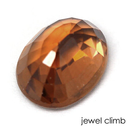 非加熱オレンジジルコン 宝石 ルース ２．８７ＣＴ