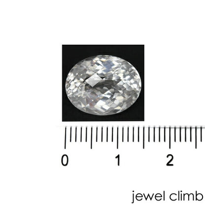 非加熱ホワイトトパーズ 宝石 ルース １１．０８ＣＴ