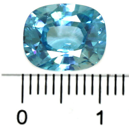 ブルージルコン 宝石 ルース ５．１４ＣＴ