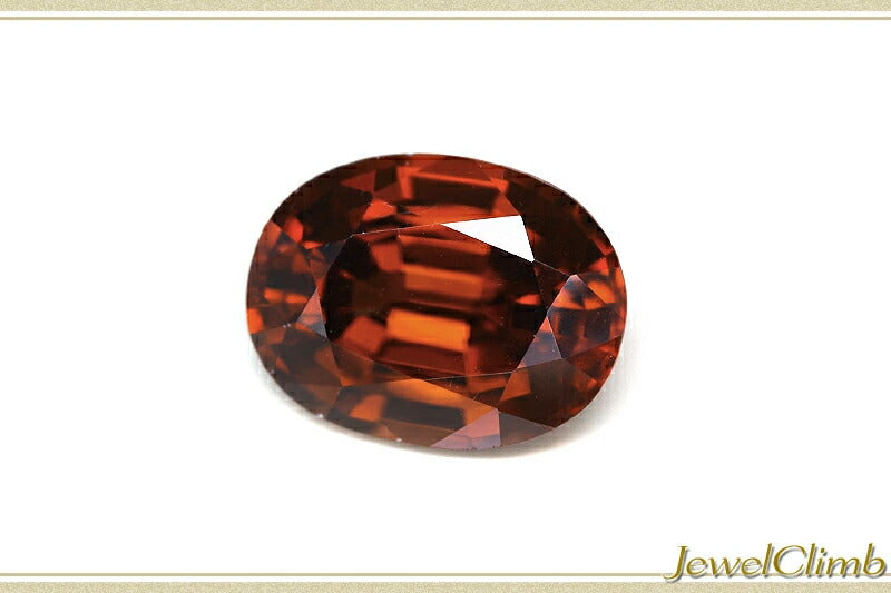 非加熱オレンジジルコン 宝石 ルース ３．３０ＣＴ