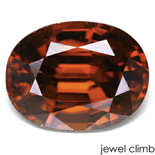 非加熱オレンジジルコン 宝石 ルース ３．３０ＣＴ