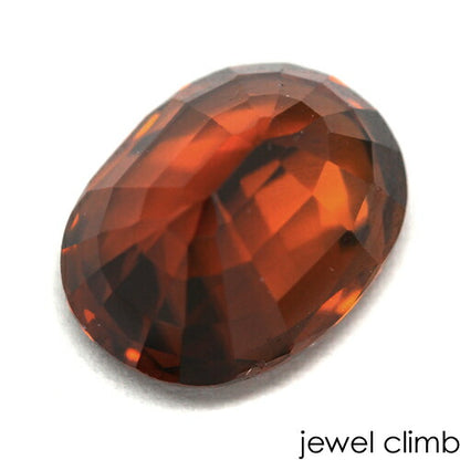 非加熱オレンジジルコン 宝石 ルース ３．３０ＣＴ