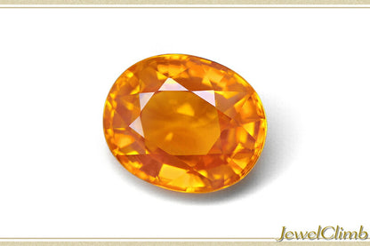 マンダリン ガーネット 宝石 ルース ２．８５ＣＴ