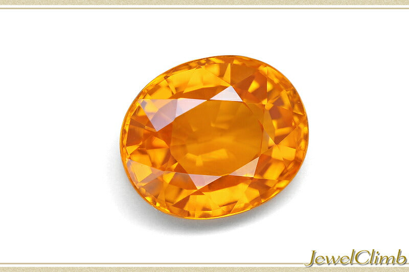 マンダリン ガーネット 宝石 ルース ２．８５ＣＴ