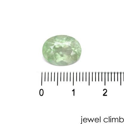 グリーンヘルデライト 宝石 ルース ４．８７ＣＴ
