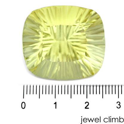 レモンシトリン 宝石 ルース ５５．６０ＣＴ