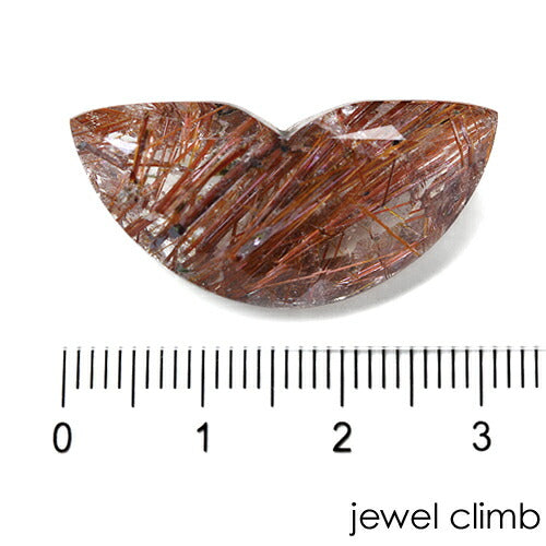 レッドルチルクォーツ 宝石 ルース ２８．５６ＣＴ