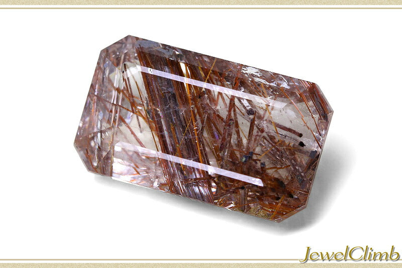 レッドルチルクォーツ 宝石 ルース ４３．８１ＣＴ