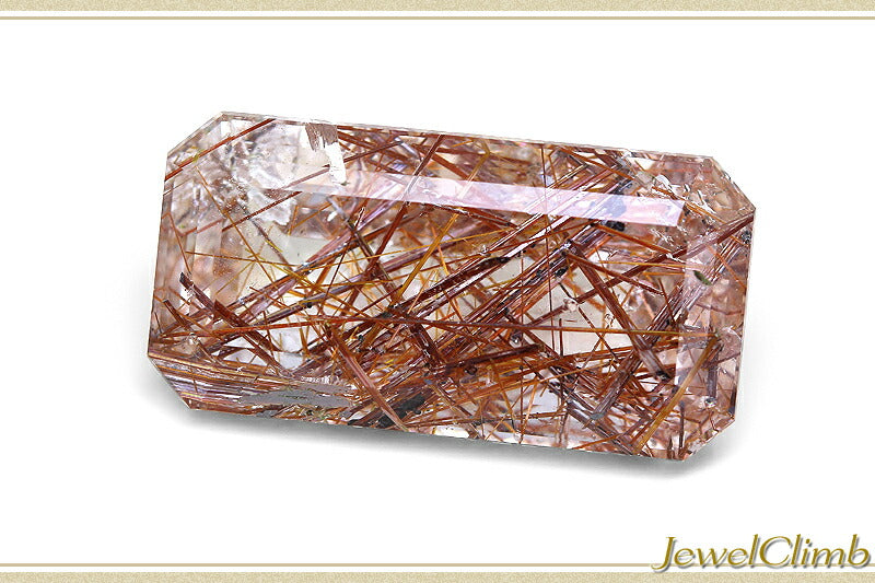 レッドルチルクォーツ 宝石 ルース ３７．８８ＣＴ