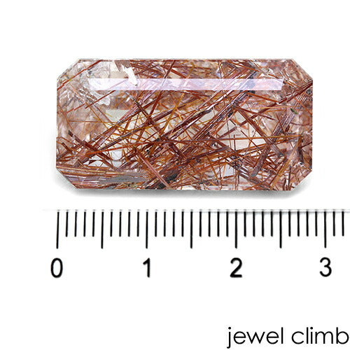 レッドルチルクォーツ 宝石 ルース ３７．８８ＣＴ