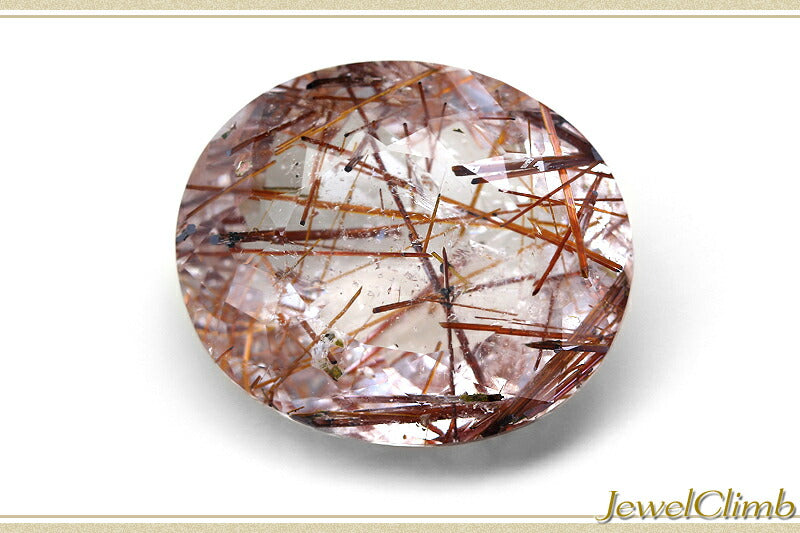 レッドルチルクォーツ 宝石 ルース ２６．８８ＣＴ