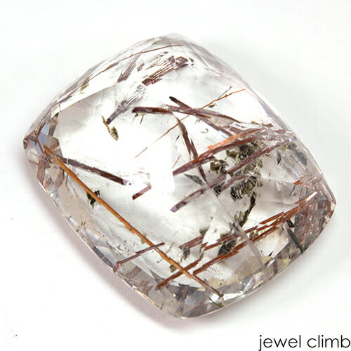レッドルチルクォーツ 宝石 ルース ５３．７７ＣＴ