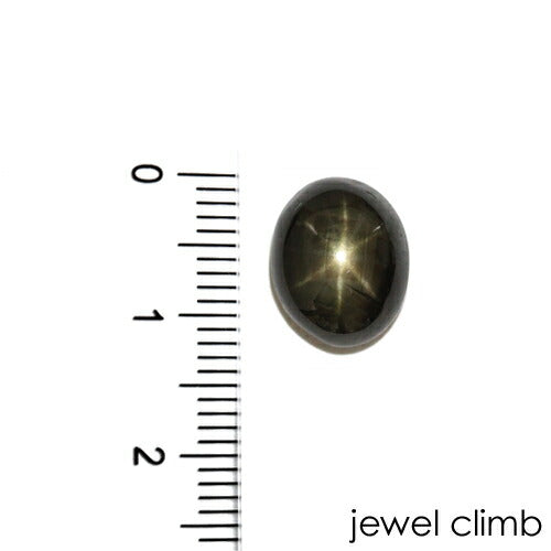 ブラックスターサファイア 宝石 ルース ７．６５ＣＴ