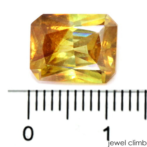 Bicolor sphalerite gemstone loose 5.18CT