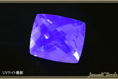 ＵＶアフガンフローライト（フルオライト） 宝石 ルース ６．３４ＣＴ