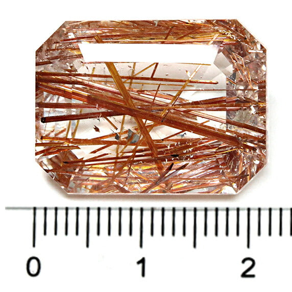 レッドルチルクォーツ 宝石 ルース ２５．３２ＣＴ