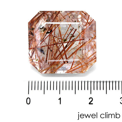 レッドルチルクォーツ 宝石 ルース ３８．２０ＣＴ