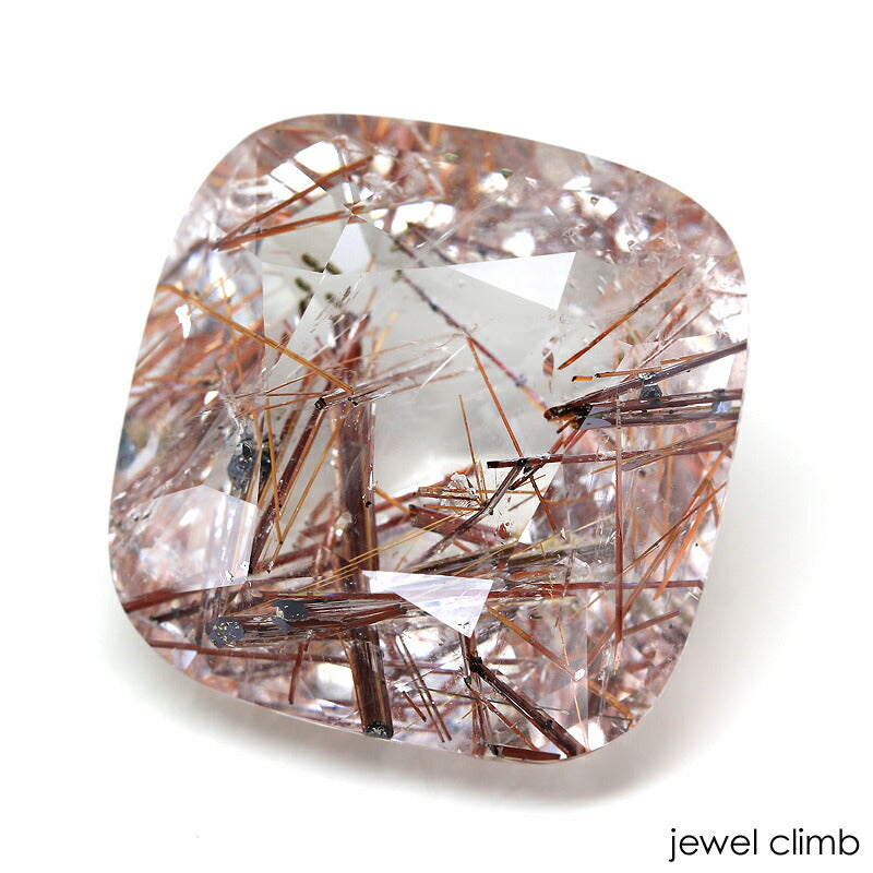 レッドルチルクォーツ 宝石 ルース ８３．２２ＣＴ