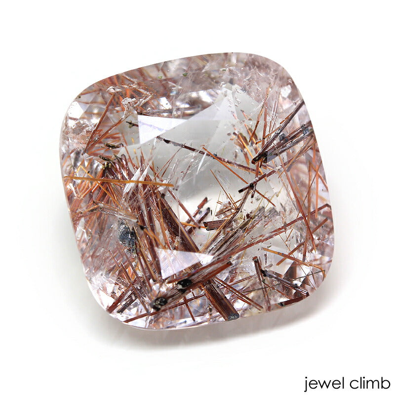 レッドルチルクォーツ 宝石 ルース ８３．２２ＣＴ