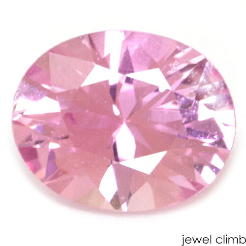非加熱パパラチャサファイア 宝石 ルース ０．４２ＣＴ