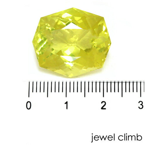 カナリーレモンシトリン 宝石 ルース ３２．８９ＣＴ