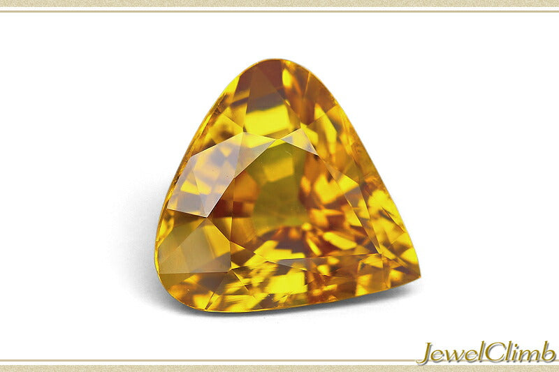 ゴールデンサファイア 宝石 ルース ３．２８ＣＴ