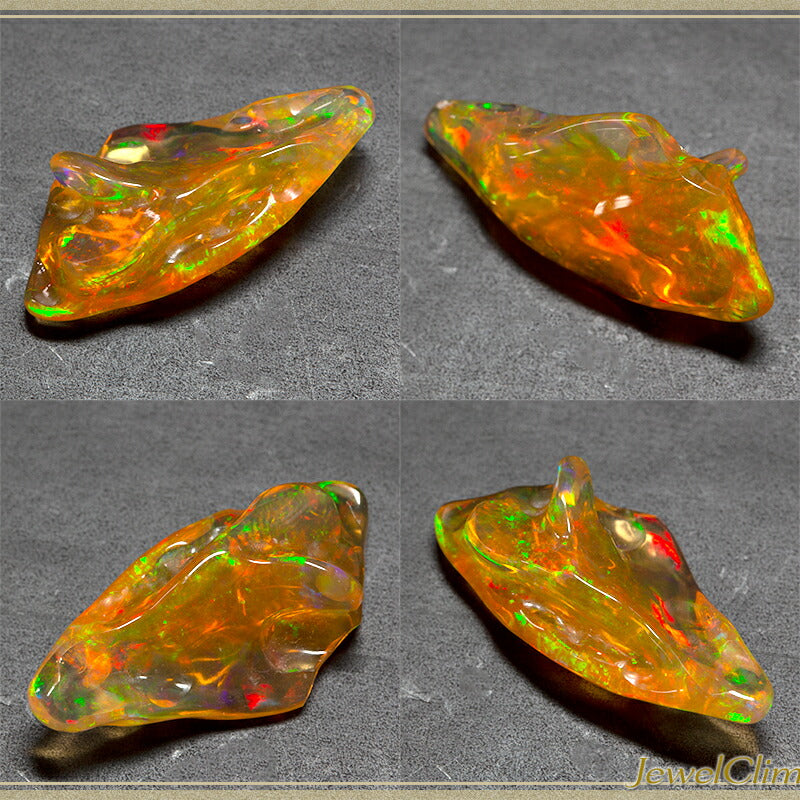 バロックオパール 宝石 ルース １８．７２ＣＴ