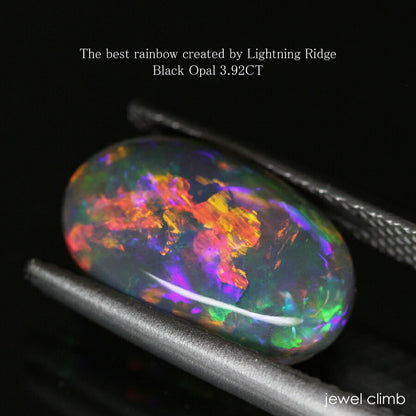 ブラックオパール 宝石 ルース ３．９２ＣＴ