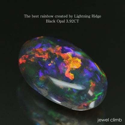 ブラックオパール 宝石 ルース ３．９２ＣＴ