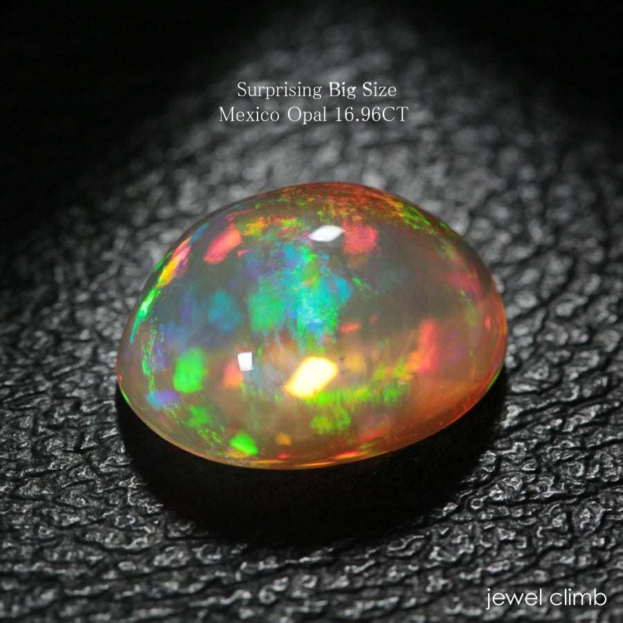 Mexican Opal Gemstone Loose 16.96 CT 