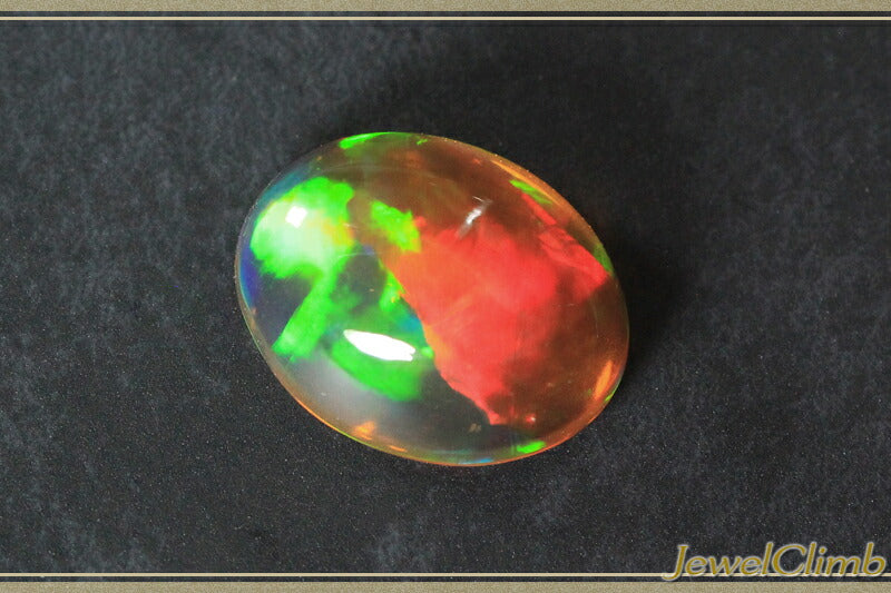 バイカラータイプメキシコオパール 宝石 ルース ２．３２ＣＴ