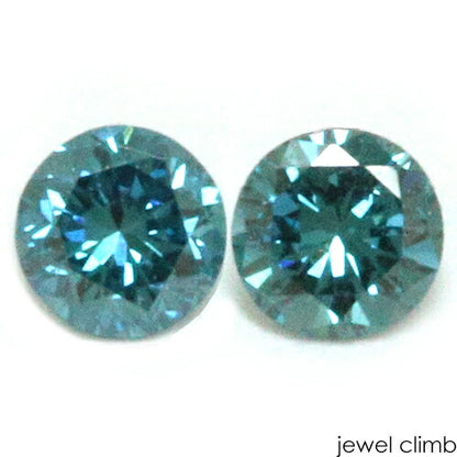 ブルーダイヤモンド 宝石 ルース ≪ペアストーン≫０．１６ＣＴ