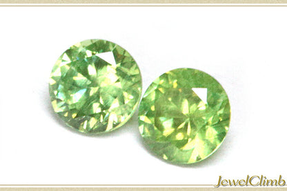 デマントイド ガーネット 宝石 ルース  ≪ペアストーン≫ ０．４８ＣＴ