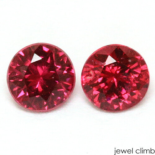 レッドスピネル 宝石 ルース ≪ペアストーン≫０．３７ＣＴ