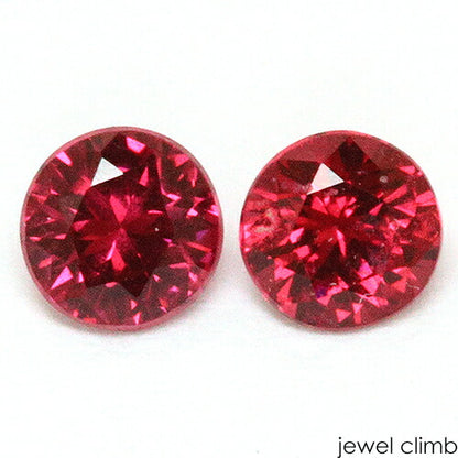 レッドスピネル 宝石 ルース ≪ペアストーン≫０．３７ＣＴ